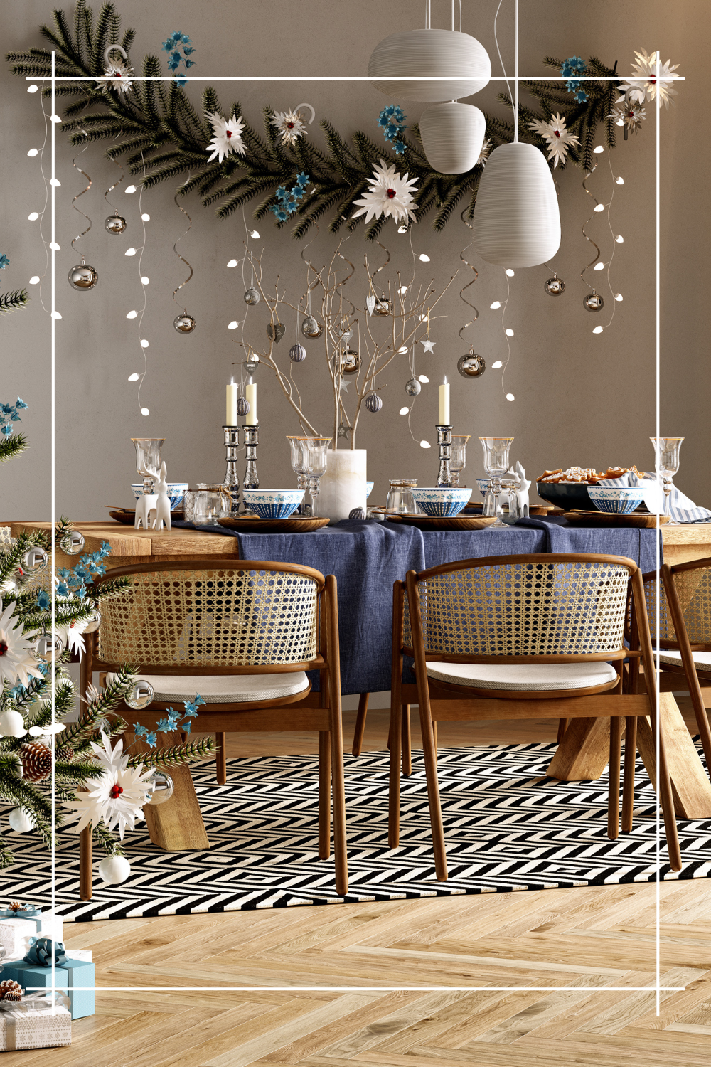 Magiczne Pomysły na Dekorację Girlandy Świątecznej