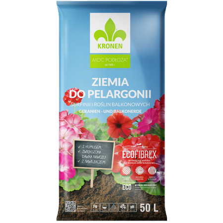 KRONEN® 50L Ziemia do pelargonii