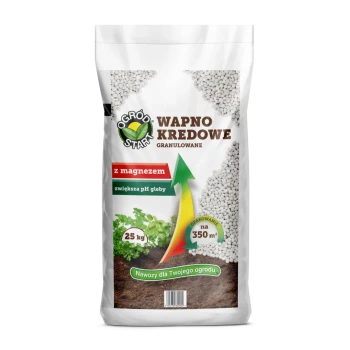 Ogród Start Wapno Kredowe z Magnezem 25 kg – Skuteczna Regulacja pH Gleby