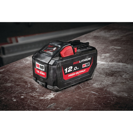 Akumulator M18™ HIGH OUTPUT™ Milwaukee, M18 HB12, Li-ion 18 V, 12.0 Ah