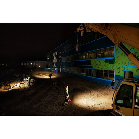 Akumulatorowa latarka - czołówka USB HI-VIS do kasku Milwaukee L4 HL-VIS-301, 600 lm, 4 V, 3.0 Ah