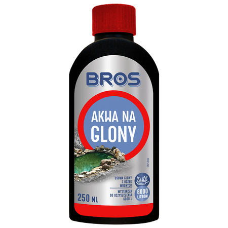 Bros Akwa płyn na glony Antyglon do oczek wodnych 250 ml 