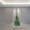 Choinka sztuczna Sosna Zielone Końce 100 cm Gęsta Mała Choinka
