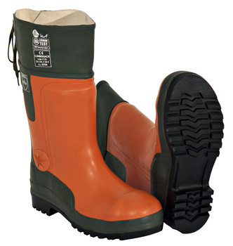 Wysokie obuwie ochronne do prac leśnych r. 45