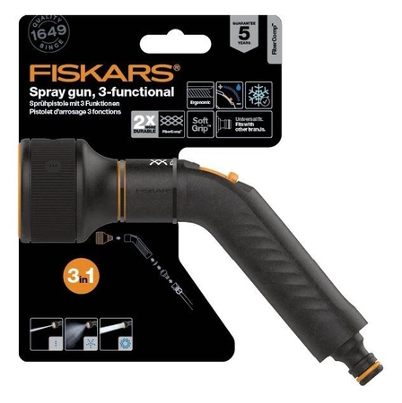 Pistolet Zraszający FiberComp 3-funkcyjny 1054782 Fiskars
