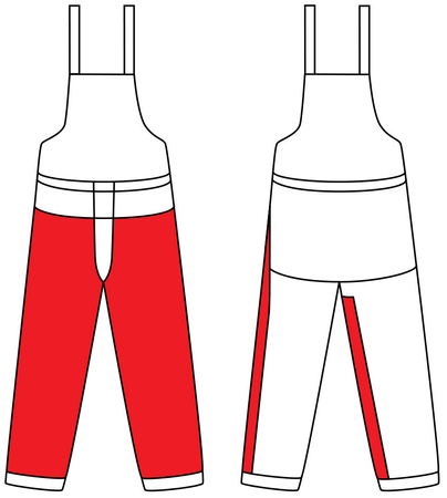Spodnie ogrodniczki ochronne rozm. m