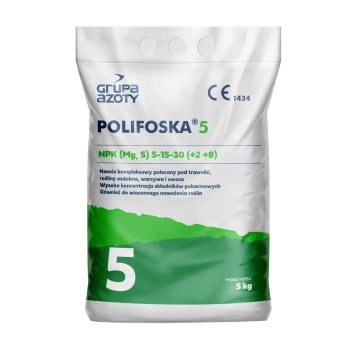 Ogród Start Polifoska 5  5 kg – wieloskładnikowy nawóz o wysokiej zawartości potasu