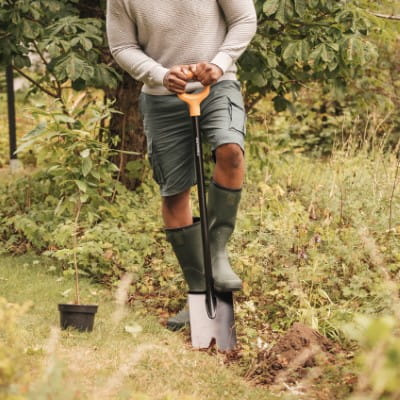 Szpadel prosty Solid 1066717 Fiskars