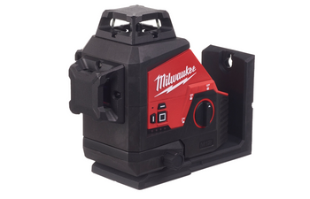 Laser 3-płaszczyznowy Milwaukee M12 3PL-0C 360° z zieloną wiązką 12 V, bez wyposażenia