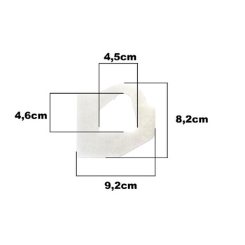 Filtr powietrza do kos BC240S-241T