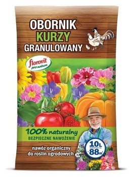 Florovit pro natura obornik granulowany kurzy 10 L Inco