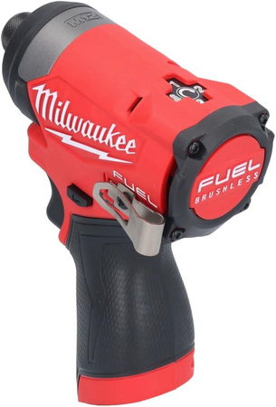 Subkompaktowa zakrętarka udarowa 1/4" HEX 12 V Milwaukee M12 FID2-0, FUEL™, bez wyposażenia