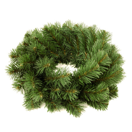 NoelDeco Wianek Gładki Zielony 36x36cm