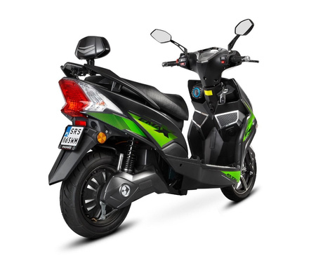 Barton E-max One Li-ion czarno-zielony