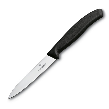 Nóż do warzyw Victorinox 6.7703 – czarna rękojeść, ostrze 10 cm