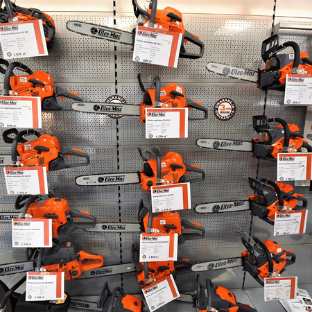 Pilarka Oleo-MacGS 411-325 piła przecinarka spalinowa łańcuchowa do drewna 2.9 KM klasa premium 50179251e2 OGRODY Oficjalny dystrybutor Autoryzowany dealer i serwis Oleo-Mac