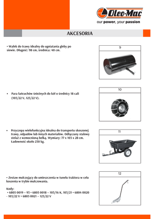 Traktorek Oleo-Mac OM 93/16K traktorek ogrodowy kosiarka samojezdna spalinowa do trawy Hydrostatic premium 92cm / 16KM Premium 68179001 OGRODY Oficjalny dystrybutor Autoryzowany sklep i serwis Oleo-Mac