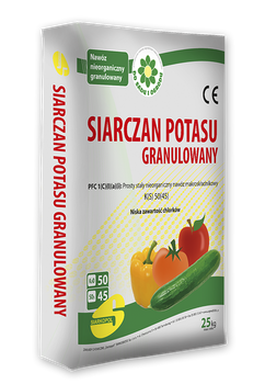 Nawóz 2001 Siarczan Potasu Granulowany 25 kg