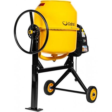 Betoniarka budowlana CED BT120 120L 500W Cedrus Mieszalnik Mieszarka OGRODY Oficjalny dystrybutor Autoryzowany sklep i serwis Cedrus