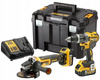 DCK2080P2T-QW 18V XR Zestaw Wkrętarka + Szlifierka HDD TSTAK DEWALT OGRODY Oficjalny dystrybutor Autoryzowany sklep DeWalt