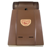 Skrzynka na listy plastikowa pocztowa A4 brązowa