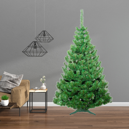 Choinka sztuczna Jodła Polska Naturalna 250cm stojak plastikowy