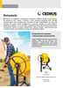 Betoniarka budowlana CED BT160 160L 650 W Cedrus Mieszalnik Mieszarka OGRODY Oficjalny dystrybutor Autoryzowany sklep i serwis Cedrus