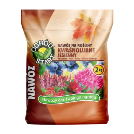 Ogród Start Nawóz do roślin kwaśnolubnych jesienny 2 kg