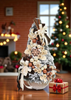 Choinka Stożek 75 cm Latte Kompozycja Świąteczna Glamour