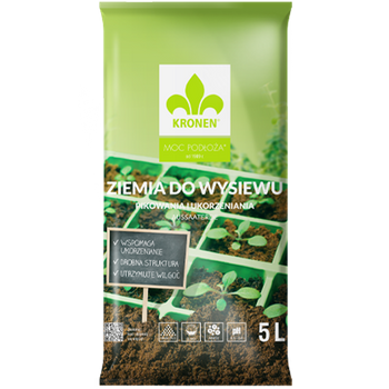 KRONEN® 5L Ziemia do wysiewu pikowania i ukorzeniania