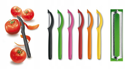 Obieraczka uniwersalna Victorinox różowa – precyzyjne i szybkie obieranie warzyw i owoców