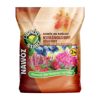 Ogród Start Nawóz do roślin kwaśnolubnych jesienny 2 kg