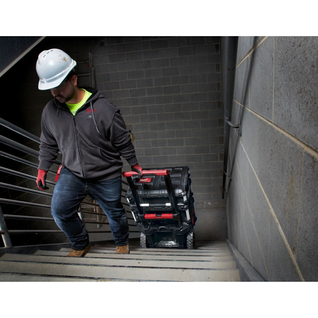 Skrzynia narzędziowa PACKOUT 1 Milwaukee, 4932464078, 560 x 410 x 480 mm, ładowność 113 kg