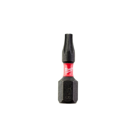 Bit udarowy Shockwave do śrub Torx Milwaukee, 4932430872, TX15 x 25 mm (2 szt.)