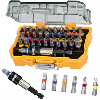 DT7969-QZ Zestaw końcówek śrubokrętów 32 szt DEWALT OGRODY Oficjalny dystrybutor Autoryzowany sklep DeWalt