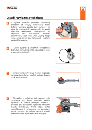 Dmuchawa ogrodowa Oleo-Mac BV 250 klasa premium 56609001E5 OGRODY Oficjalny dystrybutor Autoryzowany dealer i serwis Oleo-Mac