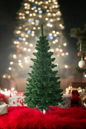 Choinka sztuczna Sosna Zielone Końce 150 cm Gęsta Tradycyjna Choinka