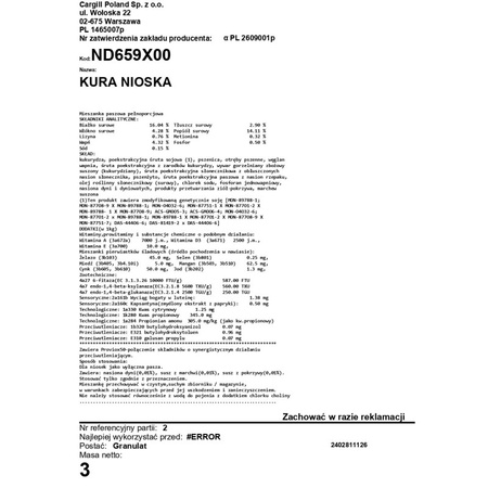 Kurka Naturka – pasza dla kur niosek z kukurydzą 25kg (kruszonka)