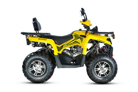 Barton Discover 200 z Homologacją żółty - Nowoczesny Quad Terenowy