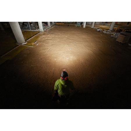 Akumulatorowa latarka - czołówka USB HI-VIS do kasku Milwaukee L4 HL-VIS-301, 600 lm, 4 V, 3.0 Ah