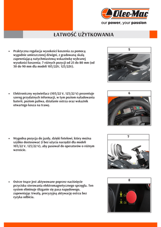 Traktorek Oleo-Mac OM 93/16K traktorek ogrodowy kosiarka samojezdna spalinowa do trawy Hydrostatic premium 92cm / 16KM Premium 68179001 OGRODY Oficjalny dystrybutor Autoryzowany sklep i serwis Oleo-Mac