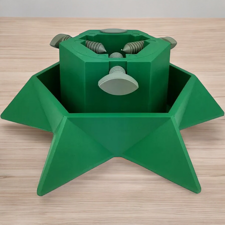 Plastikowy stojak pod żywą choinkę 15W Gwiazda Bost