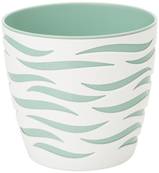 4420-011+067 W Sahara Duo 23 biały+ pudrowa mięta