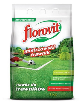 Florovit nawóz do trawników z mchem worek 3 kg Inco