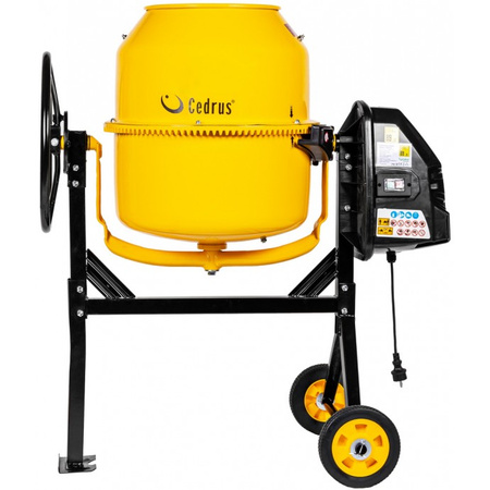 Betoniarka budowlana CED BT220 220L 850 W Cedrus Mieszalnik Mieszarka OGRODY Oficjalny dystrybutor Autoryzowany sklep i serwis Cedrus