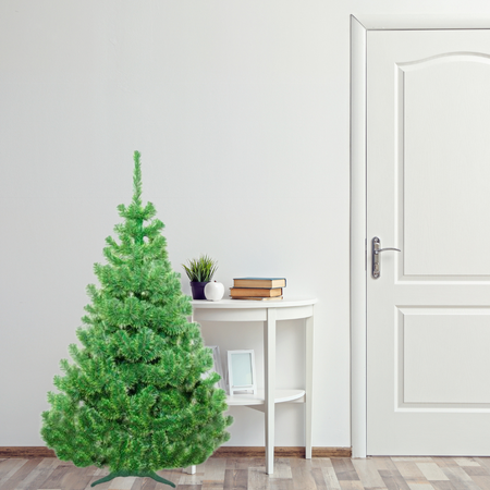 Choinka sztuczna Sosna Zielone Końce 220 cm Gęsta Tradycyjna Choinka