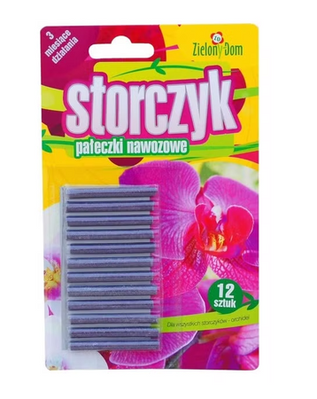 Pałeczki nawozowe dla storczyków 12 sztuk Zielony Dom