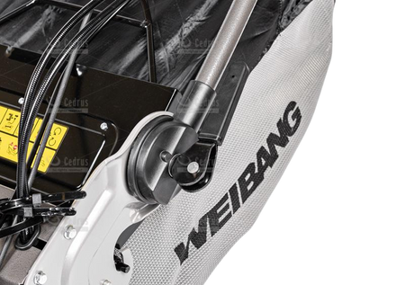 Kosiarka spalinowa Weibang WB537SC V 3w1 uchwyt w technologii HAMMERITE