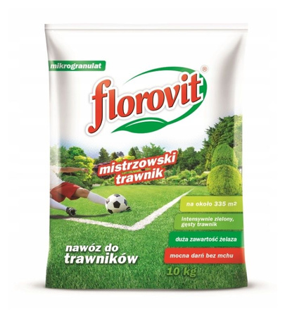Florovit nawóz do trawników z mchem worek 10 kg Inco