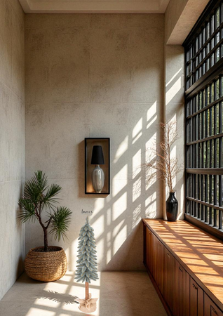 Choinka Świerk srebrny na pniu – Srebrzysta Smukła Elegancja 100 cm